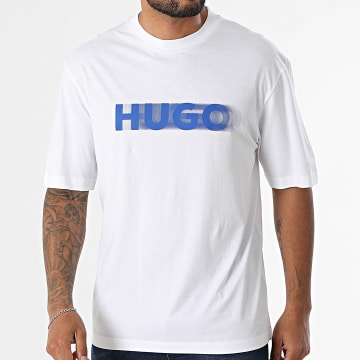 Hugo Blue - Tee Shirt Nalax 50543493 Blanc
