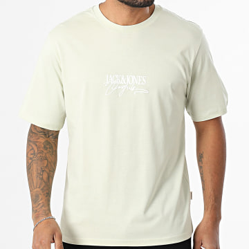 Jack And Jones - Camiseta Almería Branding Verde Claro