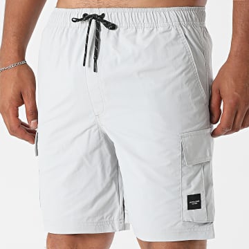 Jack And Jones - Short De Bain Cargo Naxos Gris
