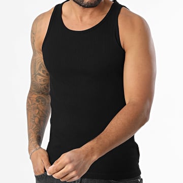 Jack And Jones - Débardeur Côtelé Acapulco Noir