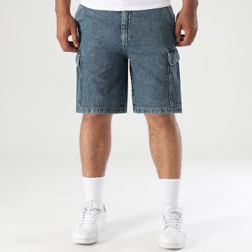 Jack And Jones - Short Jean Bill Wide Bleu Denim