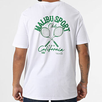 Luxury Lovers - Oversize Tee Shirt Malibu Sport Club Green White