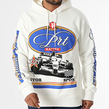 PRT - Sweat Capuche Motorsport Beige Clair