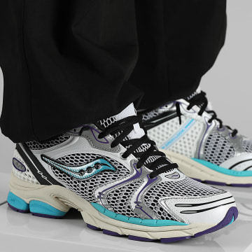 Saucony - Scarpe da ginnastica Progrid Triumph 4 Bianco Blu