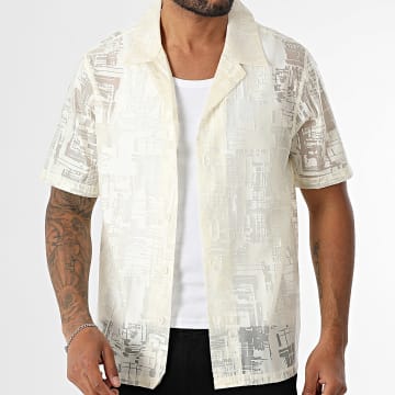 Uniplay - Chemise Manches Courtes 811 Beige
