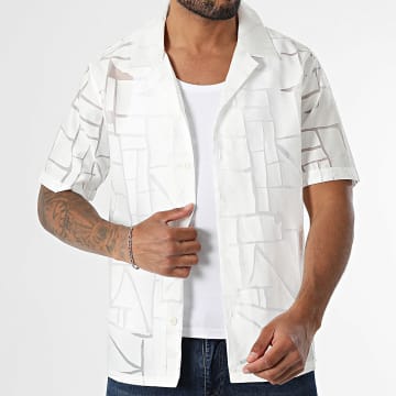 Uniplay - Chemise Manches Courtes 812 Blanc