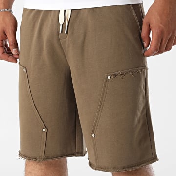 Uniplay - Short Jogging Essentiel 113 Marron