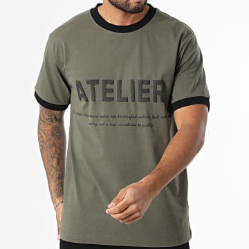 Classic Series - Tee Shirt Oversize 112 Vert Kaki Noir