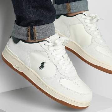 Polo Ralph Lauren - Baskets Masters Court White Forest
