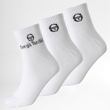 Sergio Tacchini - Lot De 3 Paires De Chaussettes 93897115 Blanc