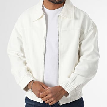 Uniplay - Jeansjacke mit Reißverschluss 22A Hellbeige
