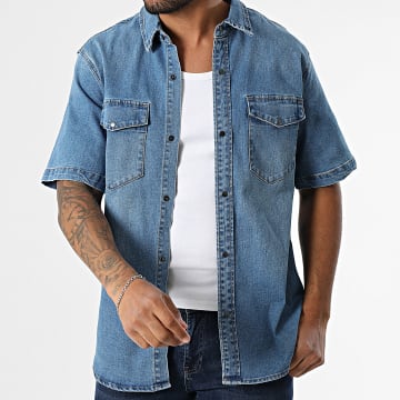 Classic Series - Hemd Kurzarm Jean 265 Denim Blau