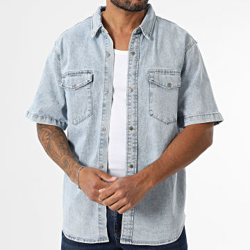 Classic Series - Chemise Manches Courtes Jean 267 Bleu Wash