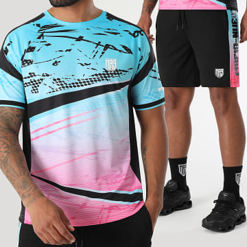 MA9 Mafia Nueve - Phuket Fresh Icy Night T-shirt en joggingshortset