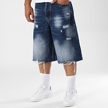 Uniplay - Short Jean Baggy Fit 977 Bleu Denim