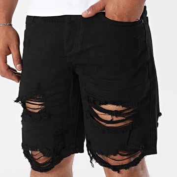 Uniplay - Short Jean 958 Noir