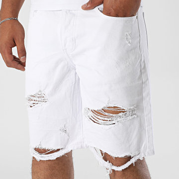 Uniplay - Short Jean 958 Blanc