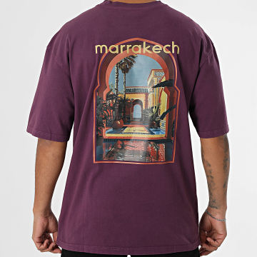 Black Industry - Tee Shirt Oversize Marrakech 035 Violet