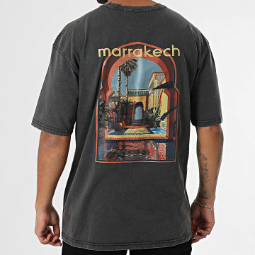 Black Industry - Tee Shirt Oversize Marrakech 035 Gris Anthracite