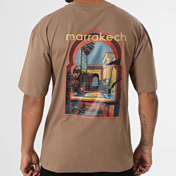 Black Industry - Tee Shirt Oversize Marrakech 035 Marron