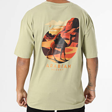 Black Industry - Tee Shirt Oversize Arabian 015 Vert Clair