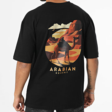 Black Industry - Arabian Oversize Tee Shirt 015 Negro