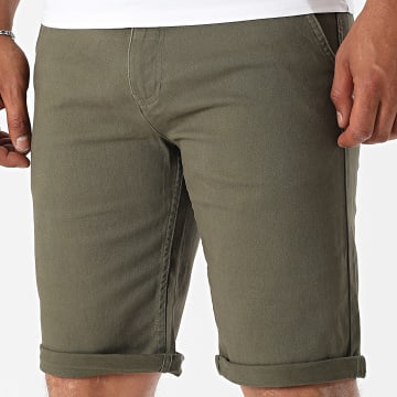 Classic Series - Short Chino Bary 5 Vert Kaki