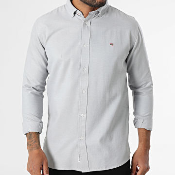 Geographical Norway - Hemd Langarm 173 Grau