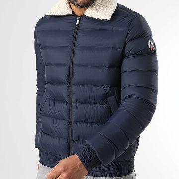 JOTT - Doudoune Col Mouton Danao Bleu Marine