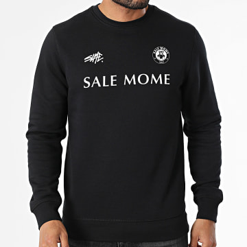 Sale Môme Paris - Sudadera Crewneck FC Nounours Noir Blanc