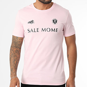 Sale Môme Paris - Tee Shirt FC Lapin Rose Noir
