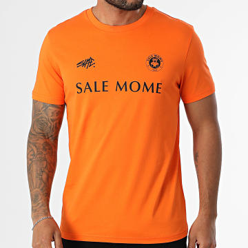 Sale Môme Paris - Tee Shirt FC Nounours Orange Noir