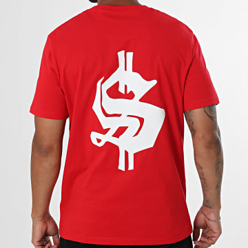 Scarface - Oversized T-shirt met groot logo Rood