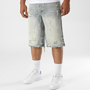 Uniplay - Short Jean Baggy Fit 018 Bleu Denim