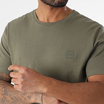 BOSS - Camiseta Tales 50508584 Verde caqui