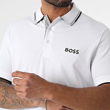 BOSS - Polo Manches Courtes Paddy Pro 50469102 Blanc