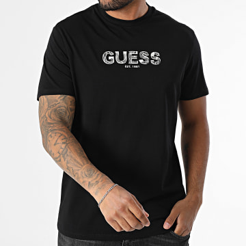 Guess - T-Shirt M5YI41-KBW41 Schwarz