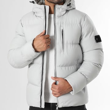 LBO - Hooded Puffer Jacket 1964 Light Grey