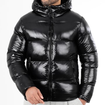 LBO - Daunenjacke Mit Kapuze 1971 Schwarz