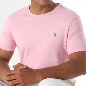 Polo Ralph Lauren - Tee Shirt Original Player Custom Slim Fit Rose