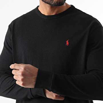 Polo Ralph Lauren - Tee Shirt Manches Longues Original Player Noir