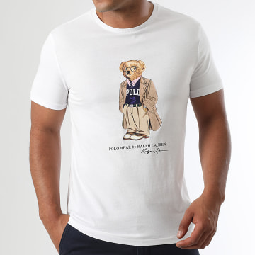 Polo Ralph Lauren - Tee Shirt Polo Bear Blanc