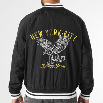 Tommy Jeans - Veste Bomber Zippée Graphic 1668 Noir