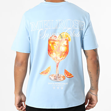 Luxury Lovers - Tee Shirt Oversize Melrose Bleu Clair