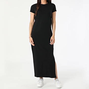 Only - Robe Longue Femme Ava Noir