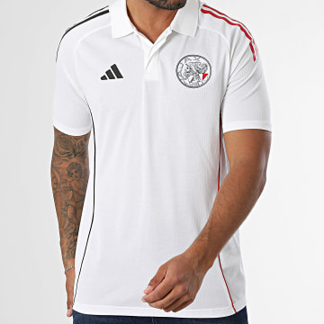 Adidas Sportswear - Polo Manches Courtes AJAX JP1762 Beige Clair