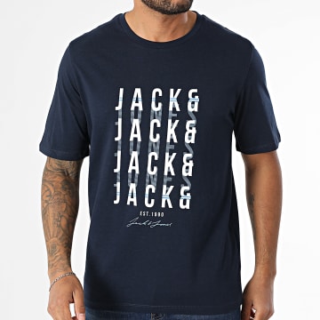 Jack And Jones - Delvin Camiseta azul marino