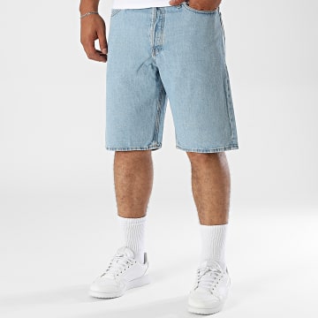 Jack And Jones - Short Jean Baggy Fit Alex Original Bleu Denim