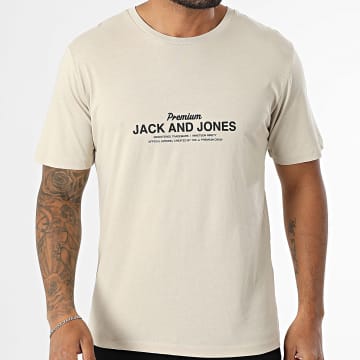 Jack And Jones - Camiseta Blaferris Beige