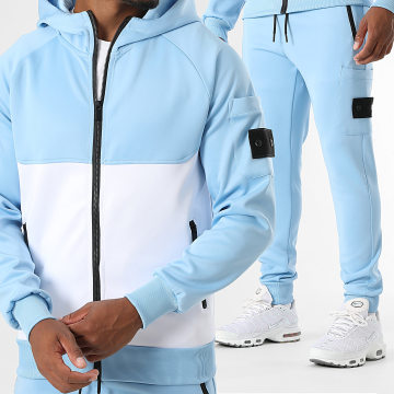 LBO - Tracksuit Suit 0331 Light Blue White